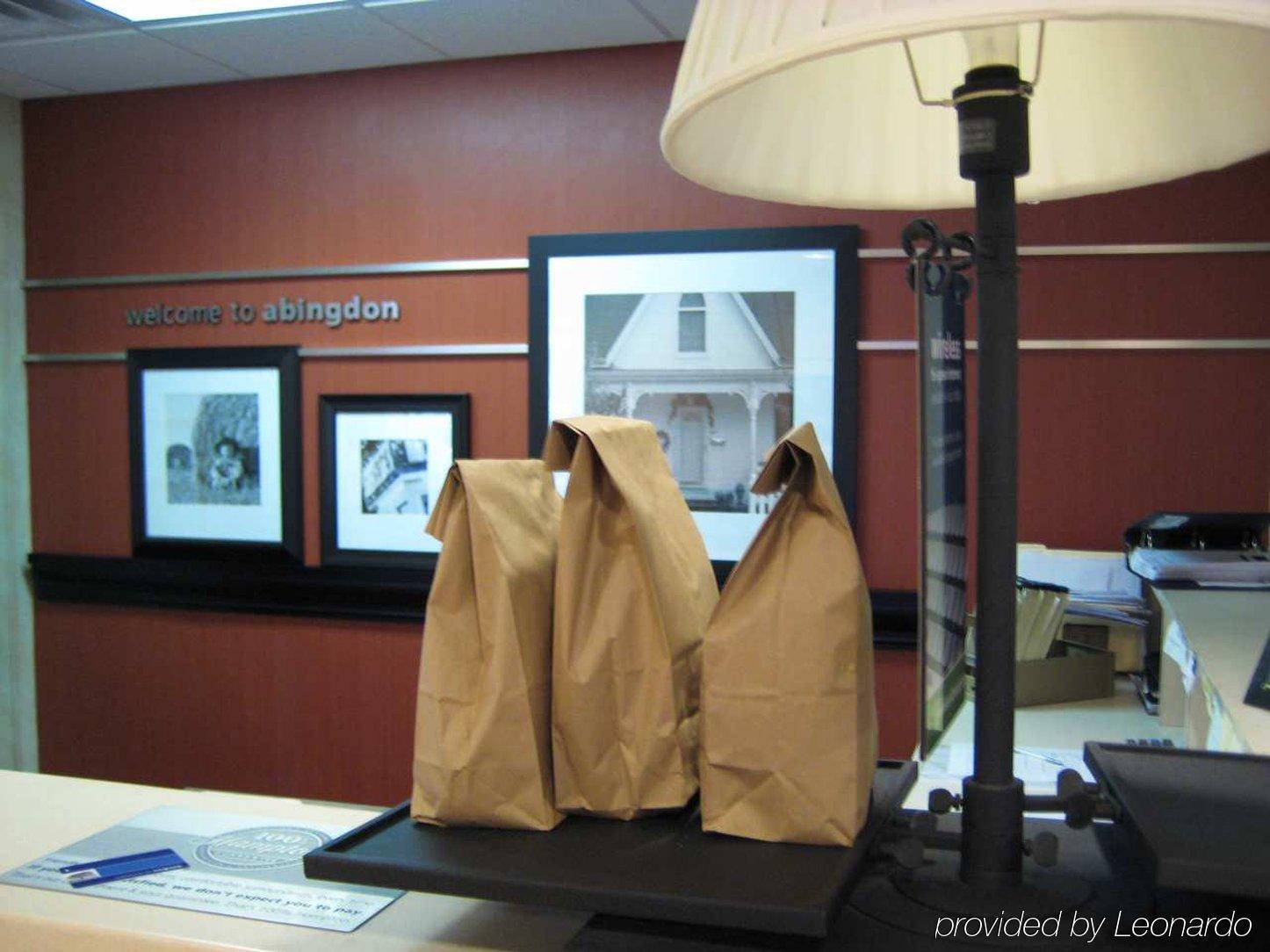 Hampton Inn Abingdon Interior foto